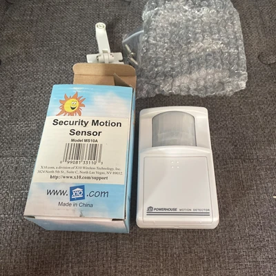 $4.99 • Buy New In Box X10 Wireless Security Motion Sensor - Model MS10A