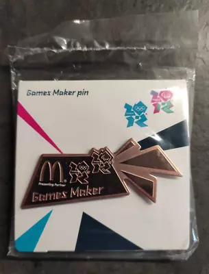 Rare Pin's Pins.. 2012 Olympic London Mc Donald's Games Maker Big ~23 • £8.21