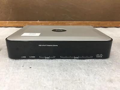 Cisco SPA8000-G1 VOIP 8-Port Telephony Gateway 12V 3A - TESTED & FACTORY RESET • $54.99