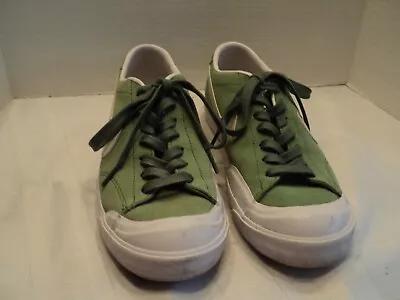 Sharp Pair Of Nike Soft Lime-Green Suede Zoom-Air Sneakers (Size 9.5 - US) • $39