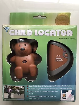 Mommy I'm Here CL-103PINK Child Locator Tracker Teddy • $14