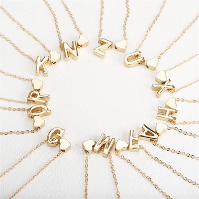 £2.51 • Buy For Women Choker 26 Letters Necklace Women Jewelry Gifts Name Necklaces Gifts
