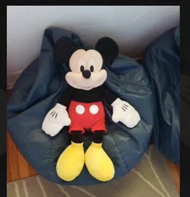 Plush Disney Mickey Mouse Stuffed Animal 2.5' Tall Great Condition • $15