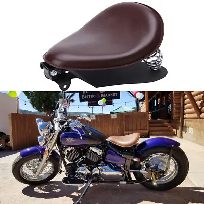 $69.66 • Buy Spring Solo Seat Base Saddle For Yamaha V Star 1300 1100 950 650 Bobber Custom