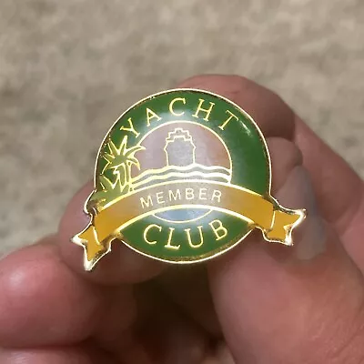 Yacht Club Member Collectible Pin Lapel EUC K40 • $6.95