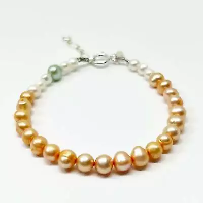 Mermaid Pearl Bracelet #102 • $42.95