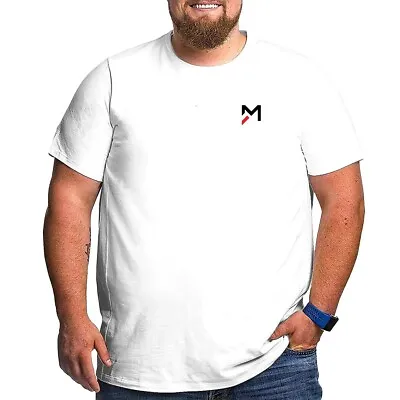 £12.99 • Buy Men's Plus Size Casual T-shirt Tall And Big UK Sizes Premium Cotton