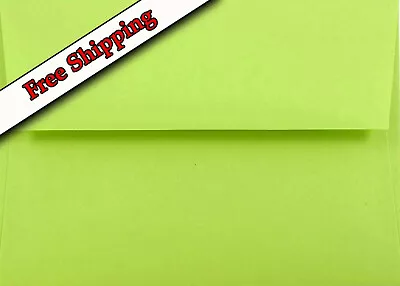 Neon Green 70lb Envelopes For Announcements Invitation Shower Enclosure A1A2A6A7 • $79.17