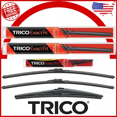 Windshield Wiper Blades Set 3 PCS Front 24  18  Beam Rear 14  For Mazda CX-5 CX5 • $45.95