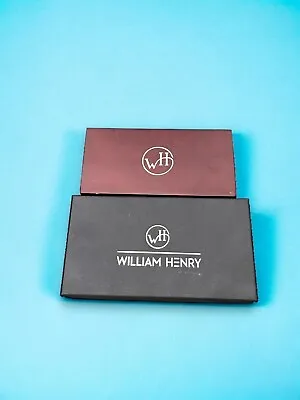 William Henry Knife Wood Display Box Luxury Knife Display Storage Box Wooden • $79.99