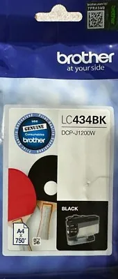 $32.95 • Buy Brother Genuine LC434 Ink Cartridge BK/Y/C/M For DCP-J1200W Printer