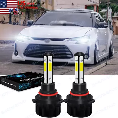 LED Headlight Kit 9012 6000K Hi/Low Beam Blue Bulbs For Scion TC 2014 2015 2016 • $18.18