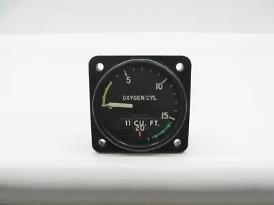 Oxygen Cylinder Pressure Gauge - Cessna PN: C668522-0101 • $50