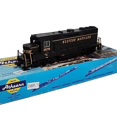 BACHMANN GP35 WESTERN MARYLAND #6070 HO SCALE Vintage Locomotive Model Train • $127.49