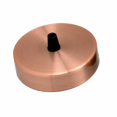 Metal Ceiling Rose Single Point Plate 100mm For Pendant Light Fitting Rose • £4.99