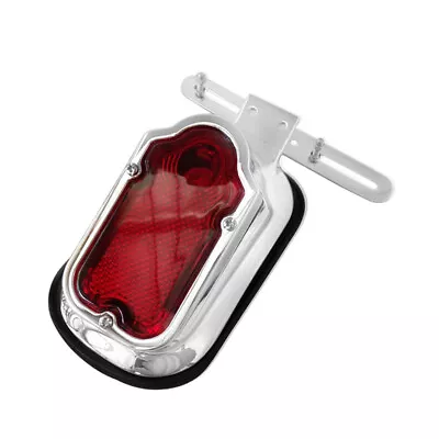 12V Motorcycle   Red Tombstone Brake Tail Light Signal For  • $22.32