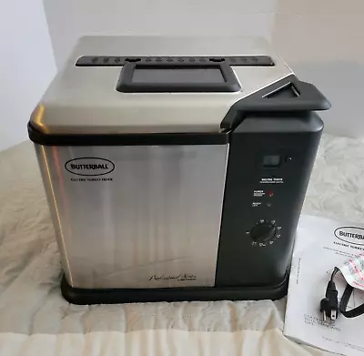 Masterbuilt Butterball Indoor Electric Turkey Fryer Professional Series -used 1 • $95