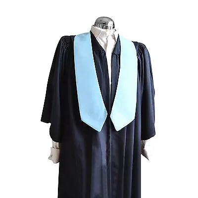 Graduation Honour Stole University Bachelor Master Academic Pale Blue Choir Sash • £6.81