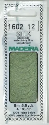 Madeira 100% PURE SILK 4-Strand Hand Embroidery Thread Colour 1602 • $7.50