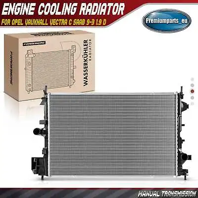 Radiator For Opel Vauxhall Vectra C Signum Saab 9-3 Cadillac Fiat 1.9 D 1300264 • £79.99