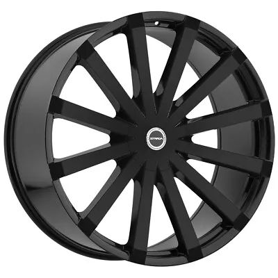 Strada S50 Gabbia 20x8.5 5x112/5x115 +35mm Gloss Black Wheel Rim 20  Inch • $271.25