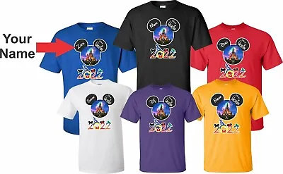 $13.99 • Buy  Disney Family Vacation T-Shirt 2022 PERSONALIZED Custom Your Own Name 