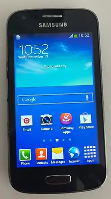 Samsung Galaxy Ace 3 GT-S7270 - 4GB - Black (Unlocked) Smartphone • £38