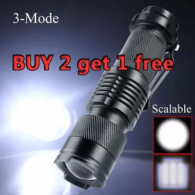 Flashlight LED Tactical Military Grade Torch Small Flashlight Bright Light HOT • $5.99