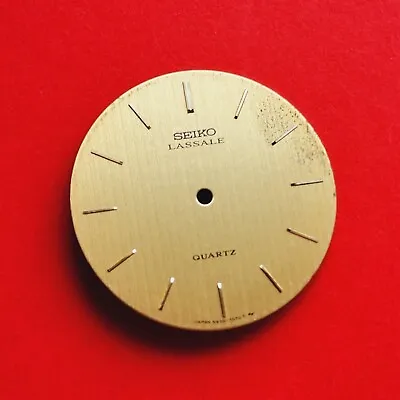 Seiko Lassale Watch Dial Vintage Quartz Parts Watchmaker • $5