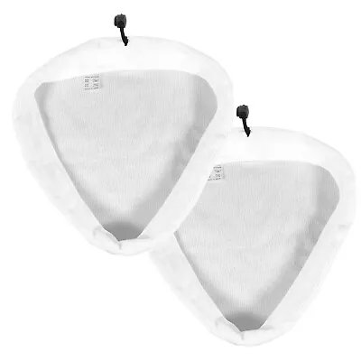 Steam Cleaner Cover Pads Microfibre Mop Cloth Pad UNIVERSAL Cloths Pack Of 2 • £6.99