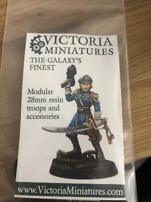 Warhammer 40K Adepticon Exclusive Female Imperial Guard Officer BRAND NEW OOP • $29.99
