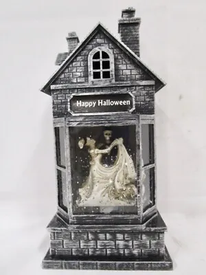 £24.70 • Buy Happy  Halloween   Haunted Wedding    Snow Globe  -  Exquisite  -  Lights Up