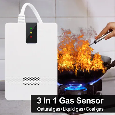 Portable Gas Leak Detector Tester Propane Methane Natural Gas Alarm Sensor Safe • $12