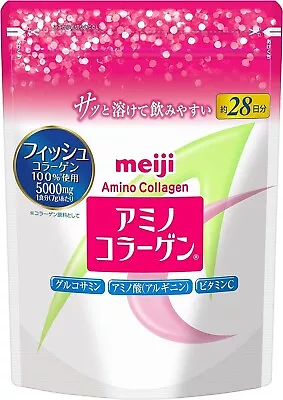 Meiji Amino Collagen Powder White Made In Japan 28 Days 196g Meiji • $22.79