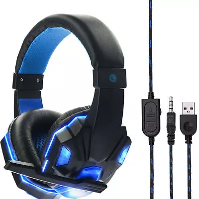 $29 • Buy Gaming Headset With Mic For Ps4 Xbox Nintendo Switch PC Fornite Game  AU