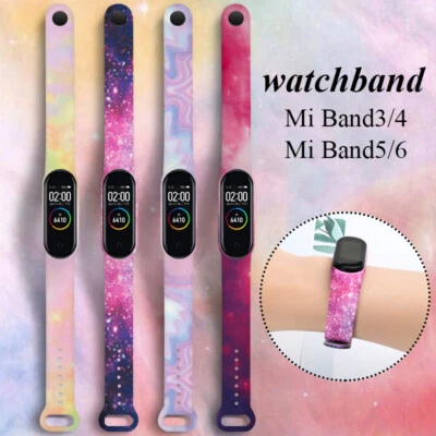 $4.87 • Buy For Xiaomi Mi Band 2/3/4/5/6 Amazfit 5 Band Replacement Silicone Watch Strap UK