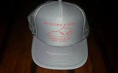 MUMFORD & SONS 2017 LOUISVILLE KY Show HAT Tour KFC YUM May 23 Cap Not Poster  • $40