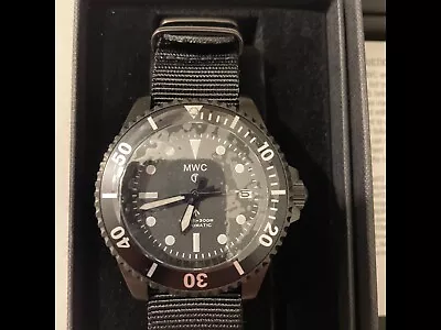 MWC 1982 Pattern Automatic Military Divers Watch Black PVD • $285