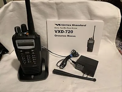 $150 • Buy Vertex VXD-720 UHF DMR Portable Radio 403-470 MHz Motorola XPR6550 CLEAN TESTED