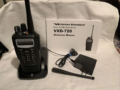 $150 • Buy Vertex VXD-720 UHF DMR Portable Radio 403-470 MHz Motorola XPR6550 CLEAN TESTED
