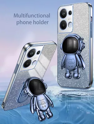 For Oppo Realme 11 10 Pro Plus C53 C55 Astronaut Stand Holder Case Glitter Cover • $12.20
