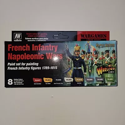 Vallejo - French Infantry - Napoleonic Wars - Paint Set - Bnib • £15