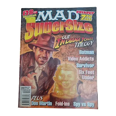 Australian Mad Magazine Supersize 7th Issue 2008 Indiana Jones Trilogy • $12.95