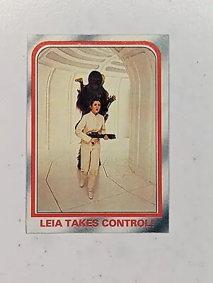 1980 Topps Star Wars The Empire Strikes Back #110 Leia Takes Control • $0.99