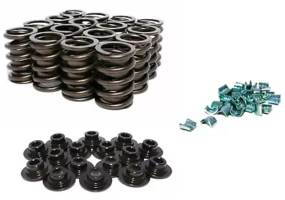 Ford 289 302 351W STAGE 2 Valve Springs+Retainers+LOCKS Kit Up To .525 Lift Cam • $99.98