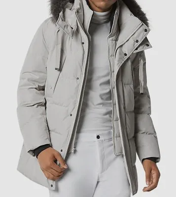 $325 Marc New York Men's MOO Gattaca Hooded Down Parka Coat Jacket Size S • $122.99