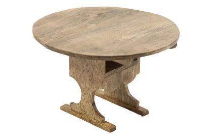 £36.99 • Buy Dolls House Metamorphic Chair Folding Table Tilt-Top Monks Bench Furniture