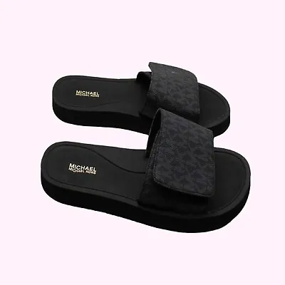 Michael Kors  Sandals| Jake Logo Slide Sandals| Mens Shoes| MSRP $99 • $67