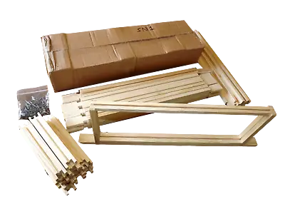 SN1 X 10 -  Super Frames For British National Hives With Nails - Straight Sides • £18.65