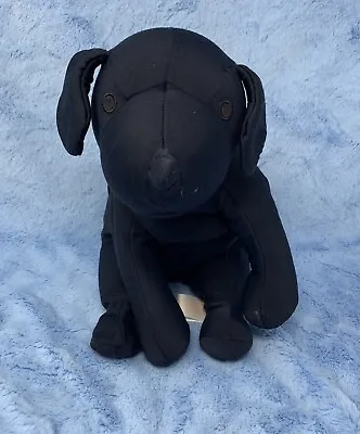 Mogu Black Lab Dog Microbead Pillow Plush Toy • $30.79